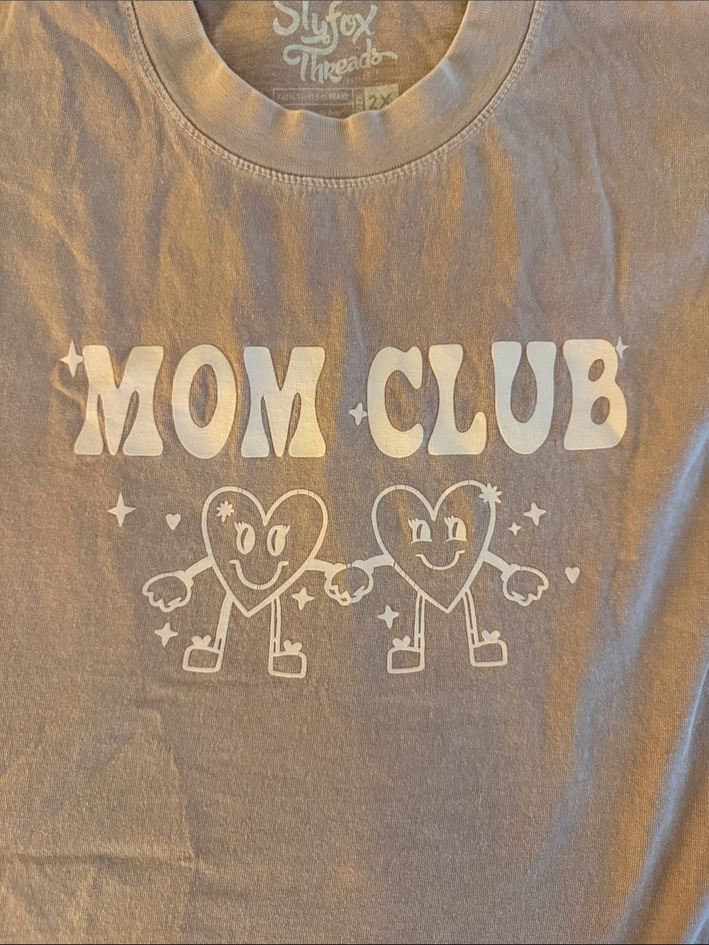 Mom Club Graphic Tee - Dusty Mauve by